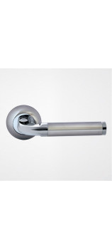 Дверная ручка Rossi LD 50-1 MARTE SN/CP матовый никель