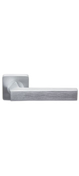 Дверная ручка Rossi LD 199-F21 INCA SN/CP матовый никель / никель