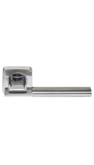 Дверная ручка Rossi LD 176-F21 TESA SN/CP матовый никель / никель