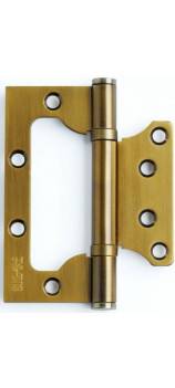 Петля накладная без врезки BUSSARE B020-U 100X75X2.5-2BB-1CM Кофе мокко