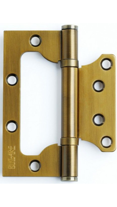 Петля накладная без врезки BUSSARE B020-U 100X75X2.5-2BB-1CM Кофе мокко