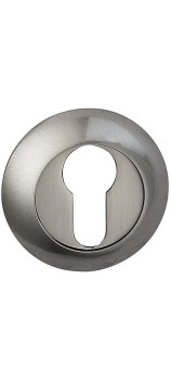 Накладки дверные под цилиндр BUSSARE B0-10 S.CHROME Хром матовый