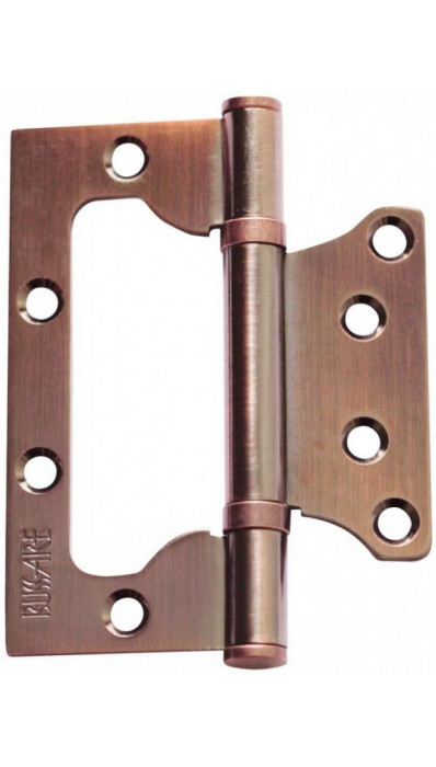 Петля накладная без врезки BUSSARE B020-U 100X75X2.5-2BB-1AC Античная медь