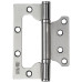 Петля накладная без врезки BUSSARE B020-U 100X75X2.5-2BB-1SC Хром матовый