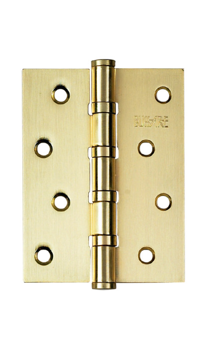 Петля универсальная BUSSARE 4 подш. B020-C 100X75X2.5-4BB-1SG Золото матовое