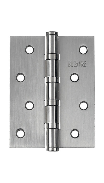 Петля универсальная BUSSARE 4 подш. B020-C 100X75X2.5-4BB-1SC Хром матовый