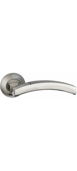 Дверная ручка BUSSARE SOLIDO A-37-10 CHROME/S.CHROME Хром/хром матовый