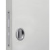 Bonaiti комплект WC для раздвижных дверей (механизм G500T H21 + ручки EASY TONDO) матовый хром