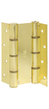 Дверная петля пружинная ALDEGHI CODE 87 AO 155-40 двусторонняя 155x40 (матовая латунь)