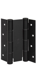 Дверная петля пружинная ALDEGHI CODE 87 ON 155-40 двусторонняя 155x40 (черный матовый)