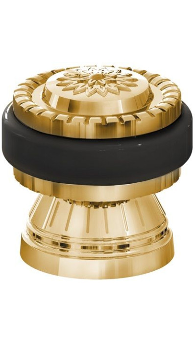 Упор дверной напольный DH062 CL/GOLD-24 золото 24К