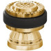 Упор дверной напольный DH062 CL/GOLD-24 золото 24К