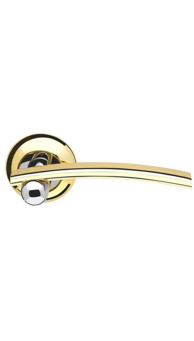 Дверная ручка ARMADILLO Mercury LD22-1 GP/CP-2 золото / хром