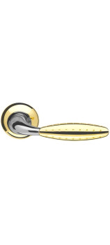 Дверная ручка ARMADILLO Dorado LD32-1 GP/CP-2 золото / хром