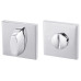 Ручка поворотная WC-BOLT BK6 USS CP-8 Хром