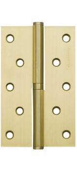 Петля съемная 613-5 125х75х2.5 SG Матовое золото левая Box