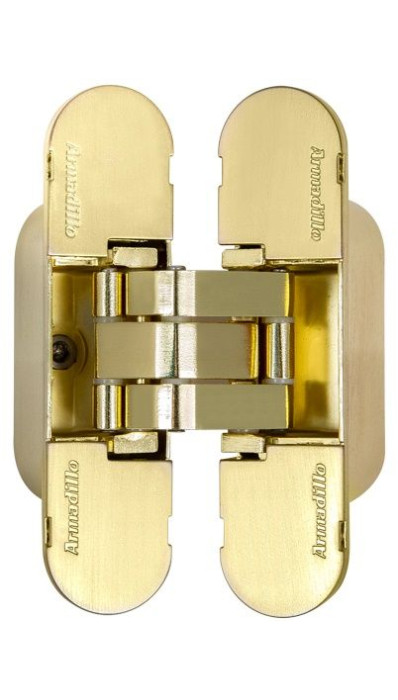 Петля скрытой установки Armadillo 9540UN3D с 3D-регулировкой SG (матовое золото) Петля скрытой установки Armadillo 9540UN3D с 3D-регулировкой SG (матовое золото)
