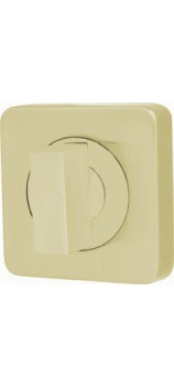 Ручка поворотная WC-BOLT BK6/SQ-21SG-1 матовое золото