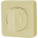 Ручка поворотная WC-BOLT BK6/SQ-21SG-1 матовое золото