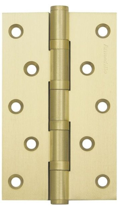 Петля универсальная 500-C5 125х75х3 SG Матовое золото Box