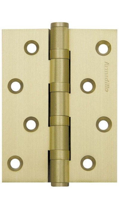 Петля универсальная 500-C4 100x75x3 SG Матовое золото Box