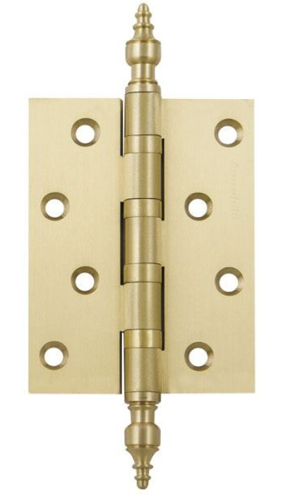 Петля универсальная 500-B4 100x75x3 SG Матовое золото Box