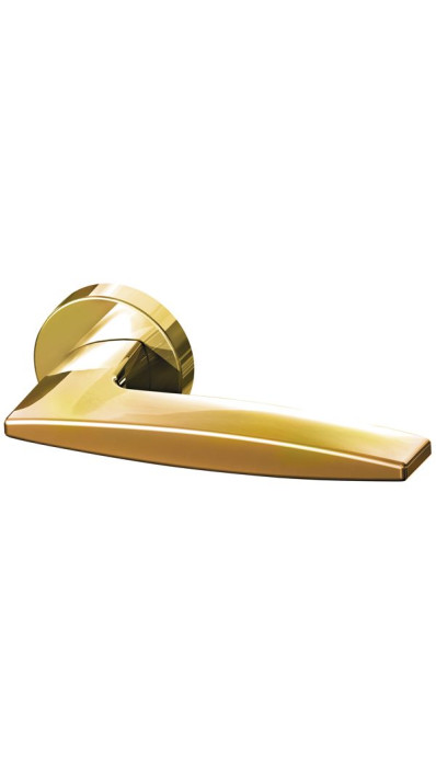 Дверная ручка ARMADILLO URBAN SQUID URB9 GOLD-24 золото 24К