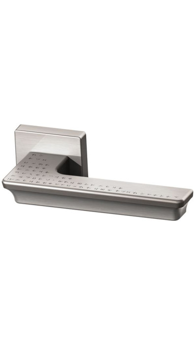 Дверная ручка ARMADILLO URBAN MATRIX USQ7 SN-3 матовый никель