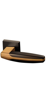 Дверная ручка ARMADILLO URBAN ARC USQ2 BB/SBB/BB-17 коричневая бронза / мат.коричневая бронза / коричневая бронза