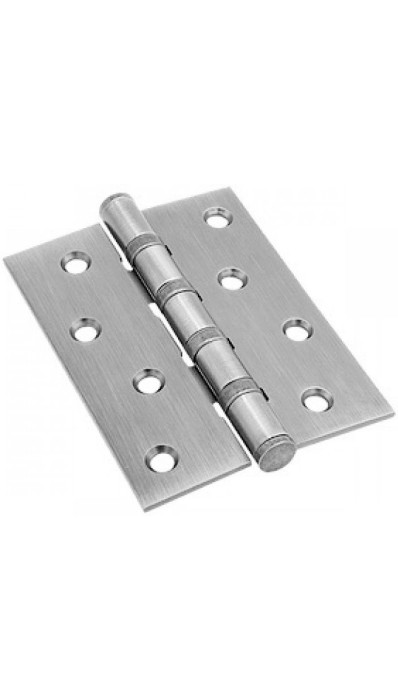 Петля дверная универсальная PIRUETTE SU-100X75X2.5 S.CHROME матовый хром