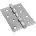 Петля дверная универсальная PIRUETTE SU-100X75X2.5 S.CHROME матовый хром
