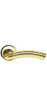 Дверная ручка ARMADILLO Libra LD26-1 GP-22 золото TECH (кв. 8х140)