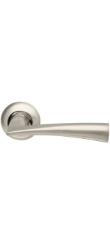 Дверная ручка ARMADILLO Columba LD80-1 SN/CP-3 матовый никель / хром