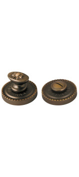 Ручка поворотная WC-BOLT BK6/CL-BB-17 Коричневая бронза