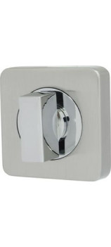 Ручка поворотная WC-BOLT BK6/SQ-21SN/CP-3 матовый никель/хром