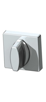 Ручка поворотная WC-BOLT BK6/USQ СР-8 Хром
