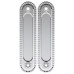 Ручка для раздвижных дверей SH010/CL SILVER-925 Серебро 925