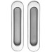 Ручка для раздвижных дверей SILLUR A-K05-V0 P.CHROME/S.CHROME хром