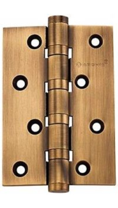 Петля дверная универсальная ARCHIE A010-C 100X70X3-4BB-1ACF античный кофе