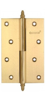 Петля дверная разъемная ARCHIE A010-D 120X80X3-2U R матовая латунь