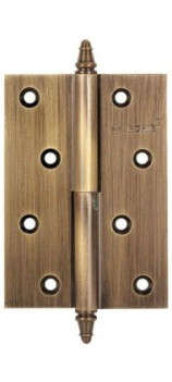Петля дверная разъемная ARCHIE A010-D 100X70X3-2B L античная бронза