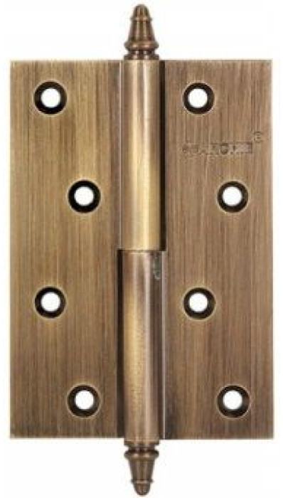 Петля дверная разъемная ARCHIE A010-D 100X70X3-2B L античная бронза Петля дверная разъемная ARCHIE A010-D 100X70X3-2B L античная бронза