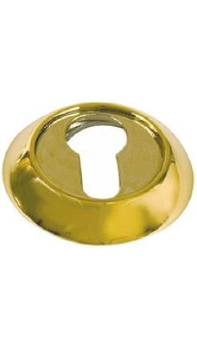 Накладка круглая под евроцилиндр SILLUR CL P.GOLD золото