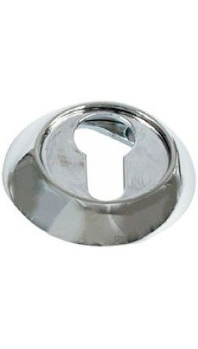 Накладка круглая под евроцилиндр SILLUR CL P.CHROME хром