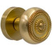 Дверная ручка-кноб PIRUETTE SIRIUS L149 MATTE BRASS матовая латунь