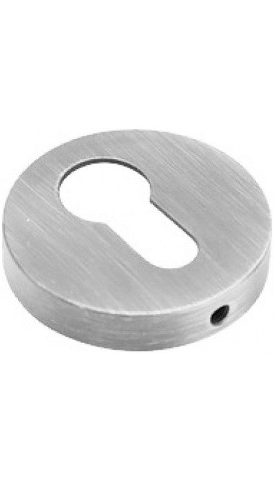 Дверная накладка под цилиндр PIRUETTE ET L14 MATTE CHROME матовый хром