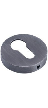 Дверная накладка под цилиндр PIRUETTE ET L14 GRAPHITE графит