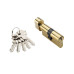 Цилиндр ключ-завёртка ADDEN BAU CYL 5-60 KNOB GOLD Золото