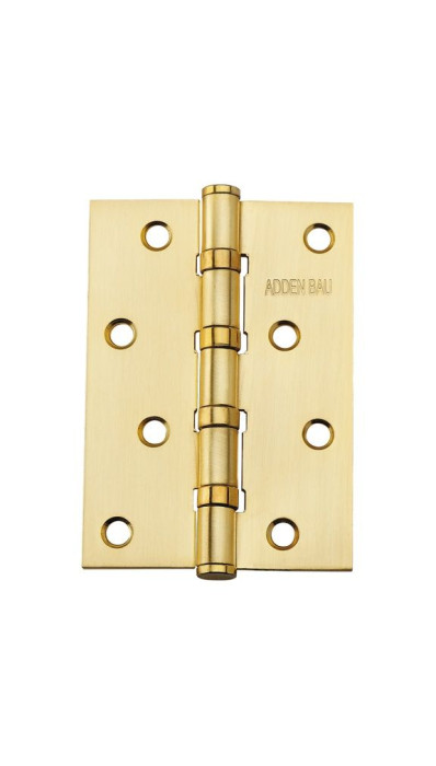 Петля универсальная ADDEN BAU 100X70X2.5 4BB SATIN GOLD Матовое золото