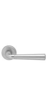 Ручка дверная на круглой розетке MANDELLI S91 SPECIAL S91 26/26D хром/матовый хром